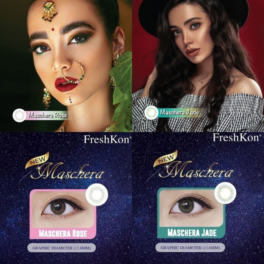 SOFTLENS COLOR FRESHKON MASCHERA ALLURING EYES MONTHLY NEW