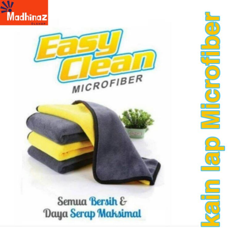 kain poles mobil dan motor /pengkilap mobil/motor/ lap mobil/microfiber