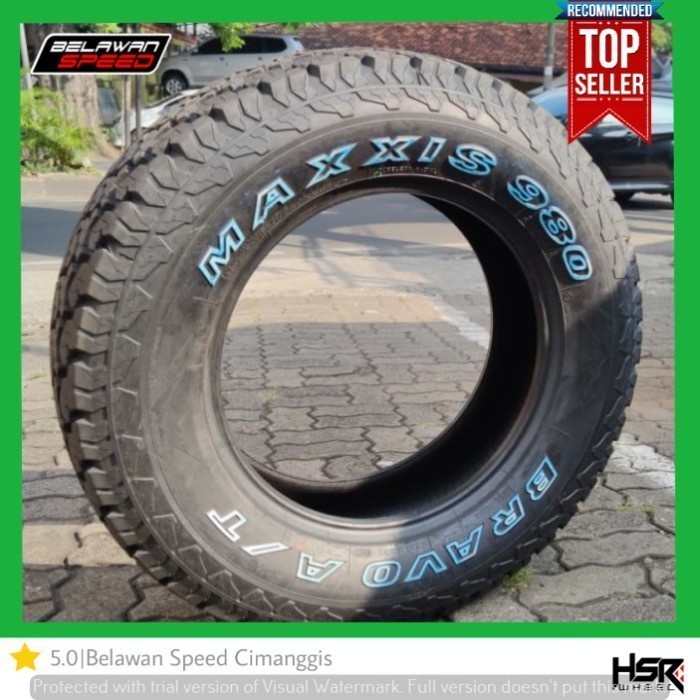 BAN MOBIL AT MURAH RING 17 MAXXIS A/T 265 65 R17 STANDAR MOBIL PAJERO FORTUNER