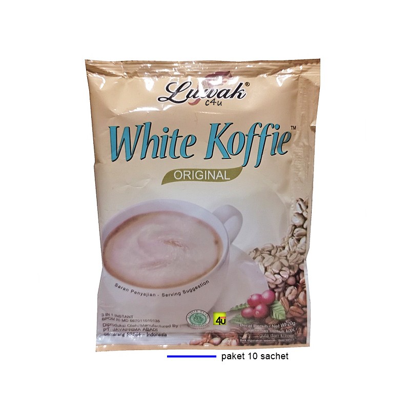 

Luwak - White Koffie - 10 sachet