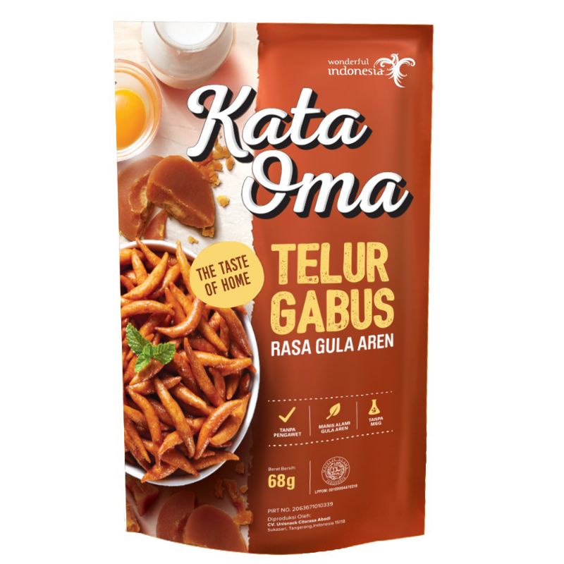 

KataOma Telur Gabus Keju, Gula Aren dan Balado Padang