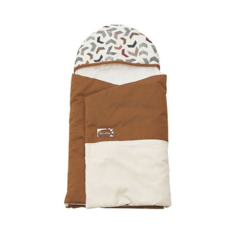 Snobby Baby Blanket Topi Artsy Series Print 0-6 m / Selimut Bayi Newborn / BLANKET TOPI TPB5831