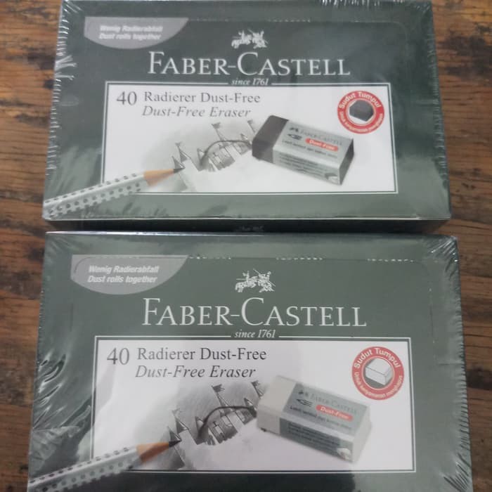 Penghapus Stip Faber Castell Kecil Hitam