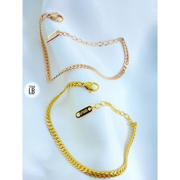 Gelang Tangan Rantai Titanium N29112105