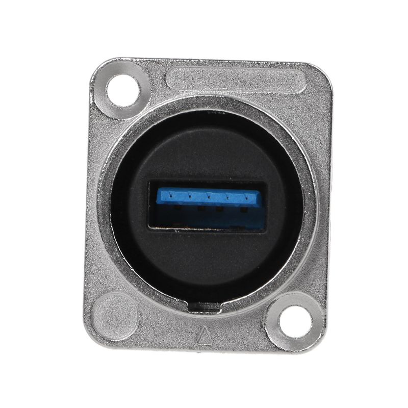 Btsg 5Gbps USB 3.0 Female to Female Coupler Socket Panel Mount Pass Through Adapter