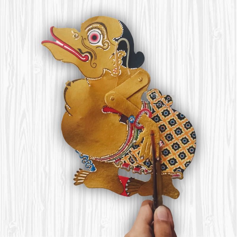 Jual Togog Wayang Kulit Asli Jogja Rapi Halus Shopee Indonesia