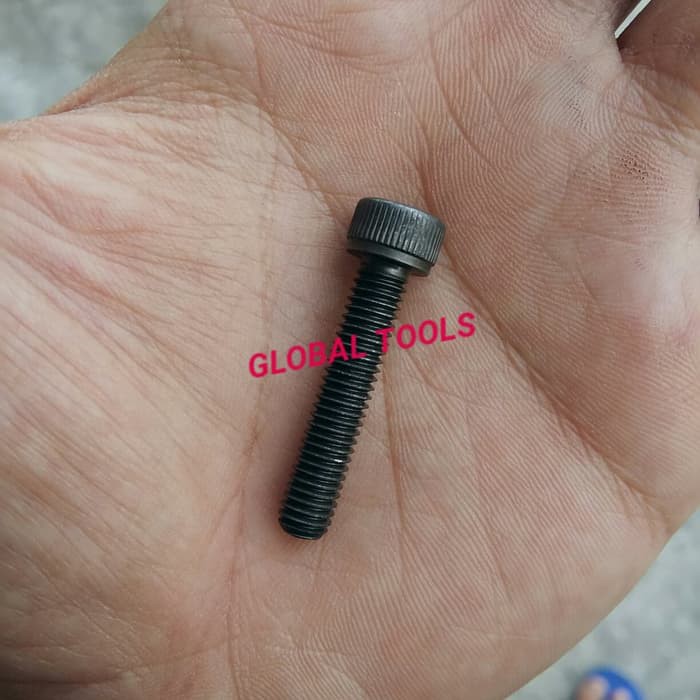 Baut L baja hitam m6 x 30 baut L5 kunci L 5 baut 6 x 30 setara baut 10