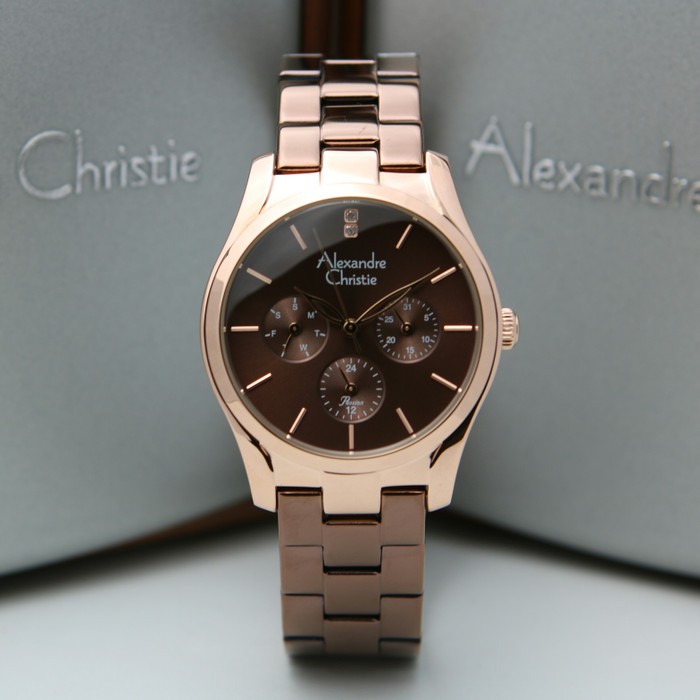 ORIGINAL Jam Tangan Wanita Alexandre Christie AC 2910 / AC2910 / 2910 Garansi Resmi 1 Tahun.