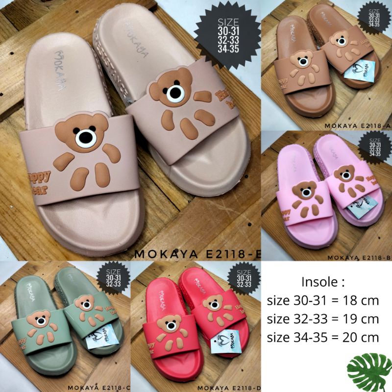 SANDAL SLIP ANAK JELLY IMPORT MOKAYA E2118