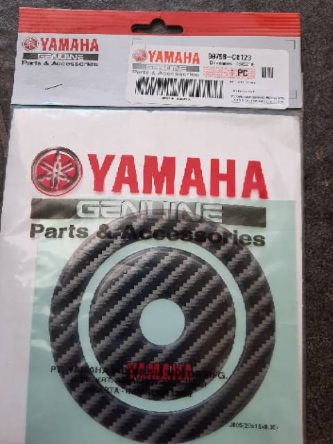 HOT SALE!!!! Emblem tutup tangki byson ori / logo tutup tangki byson asli yamaha 90798 C0123