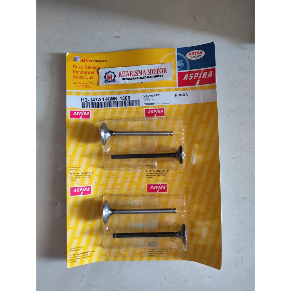 KLEP SET VARIO 125 ASPIRA