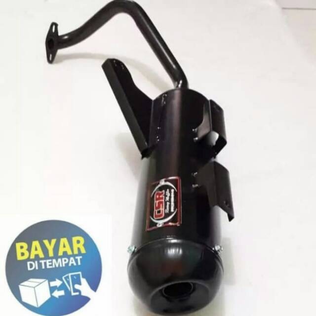 Knalpot racing honda beat model standar bobok merk CSR