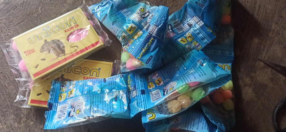 Kamper Warna Unicon Berat 30gr