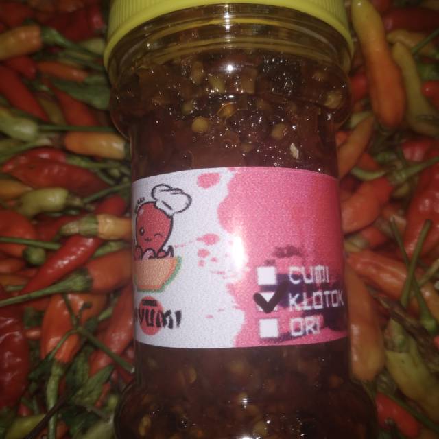 

Sambal ikan klotok asin