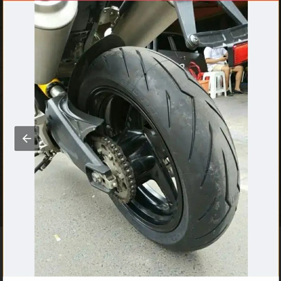 PAKET BAN SEPASANG PIRELLI DIABLO ROSSO3 120/70/17 & 160/60/17NEW 2020