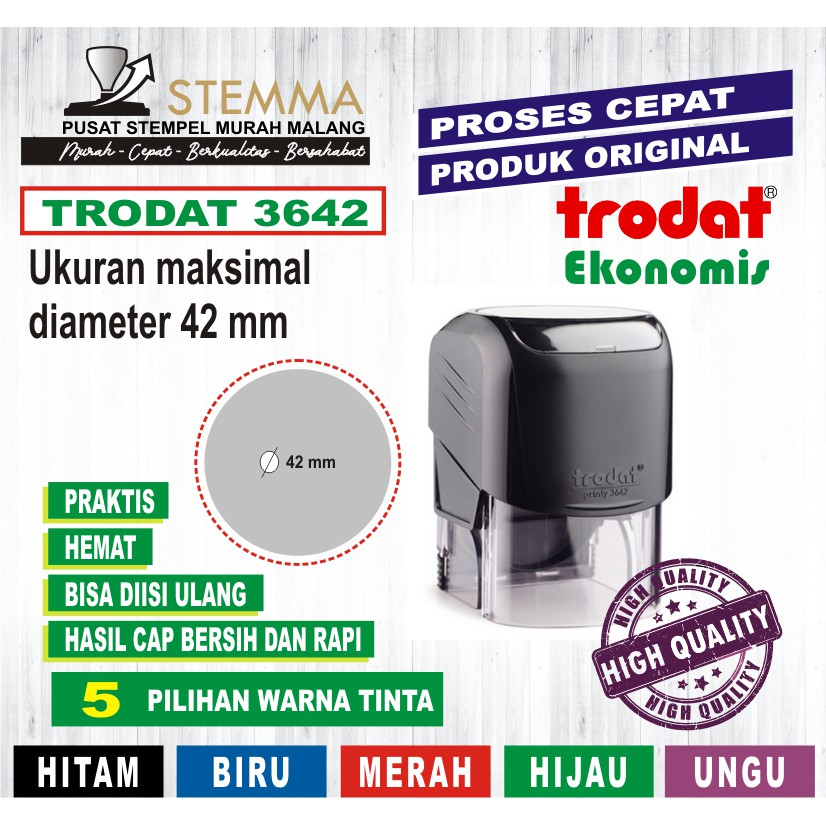 

Stempel Trodat Custom 3642 Stempel Notaris Perusahaan Proses Cepat Original Praktis Tinggal pake