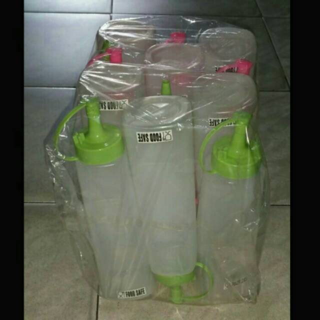 BOTOL TEMPAT KECAP 420 ML NAGATA FOOD SAFE plastik kotak saus sambal tomat