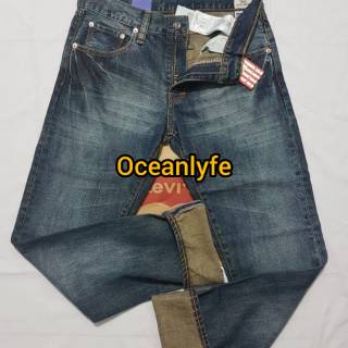  Levis  505 Original Import Made  in USA  Celana  Pria 