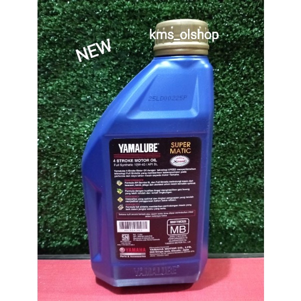 Oli Yamalube Super Matic 1 Liter Full Synthetic Oli mesin untuk motor N MAX Lexi Aerox 155 1000 ml