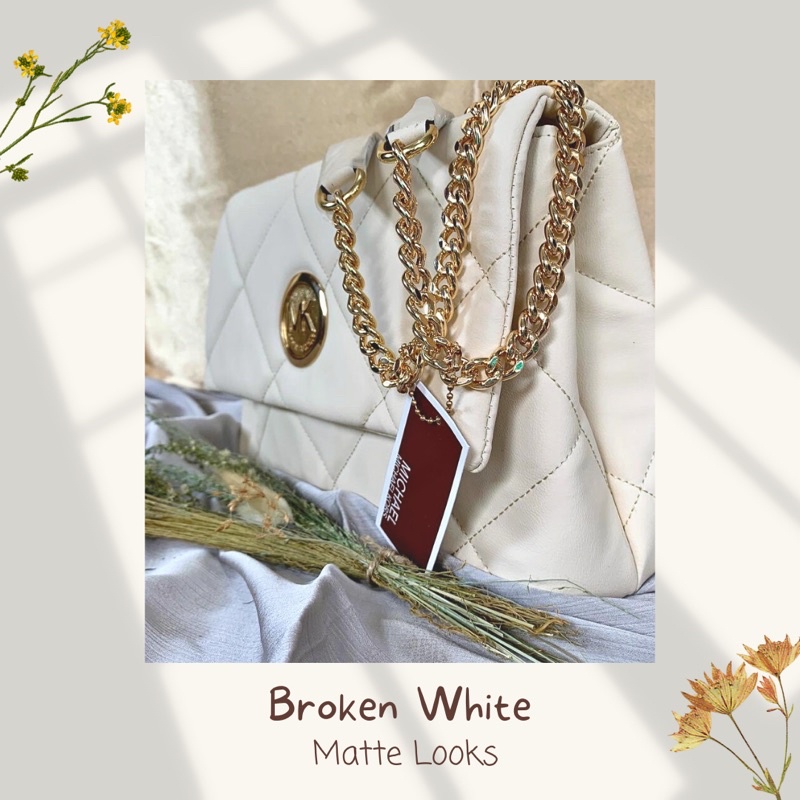 TAS WANITA IMPORT BRANDED PREMIUM MICHAEL KORS MK CHAIN SHOULDER BAG