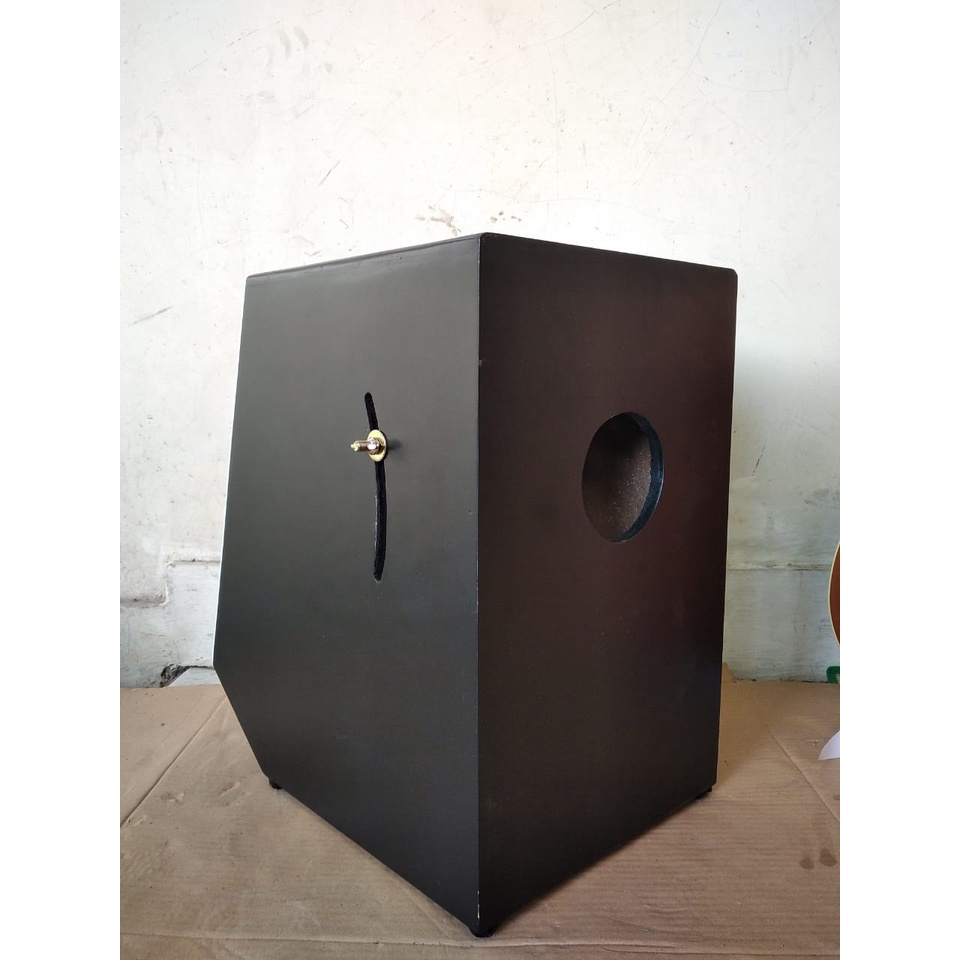 Cajon/Drumbox Akustik Elektrik Model Trapesium dan Kotak Body Playwood