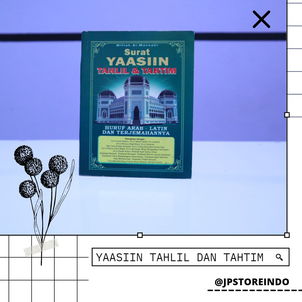BUKU YAASIIN TAHLIL DAN TAHTIM (HIJAU) | BUKU YASIN