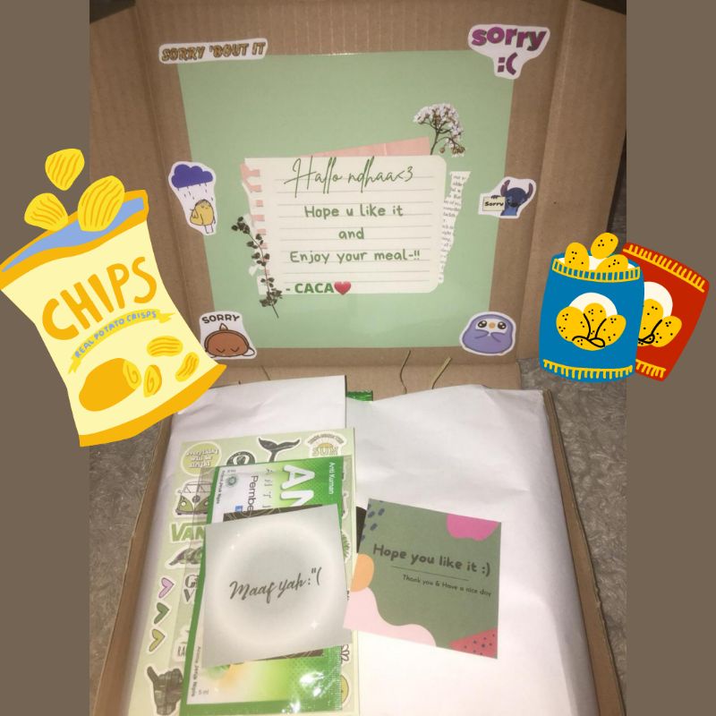 

SNACKBOX TEMA PERMINTAAN MAAF