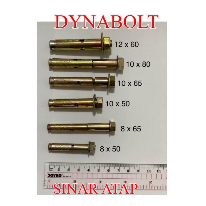 DYNABOLT 12 x 60