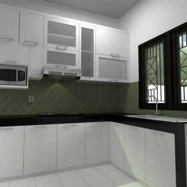 Kitchen Set Rak Lemari Dapur Berkualitas Lemari Kabinet Dapur Shopee Indonesia