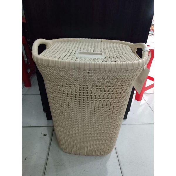 Keranjang Laundry Keranjang Baju Kotor Plastik Laundry Basket