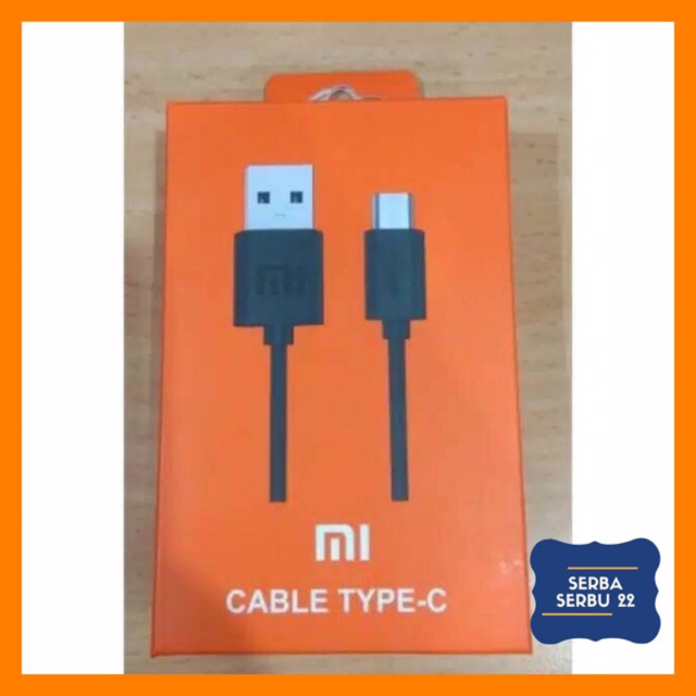 KABEL DATA XIAOMI TYPE C ORIGINAL 100% 2A