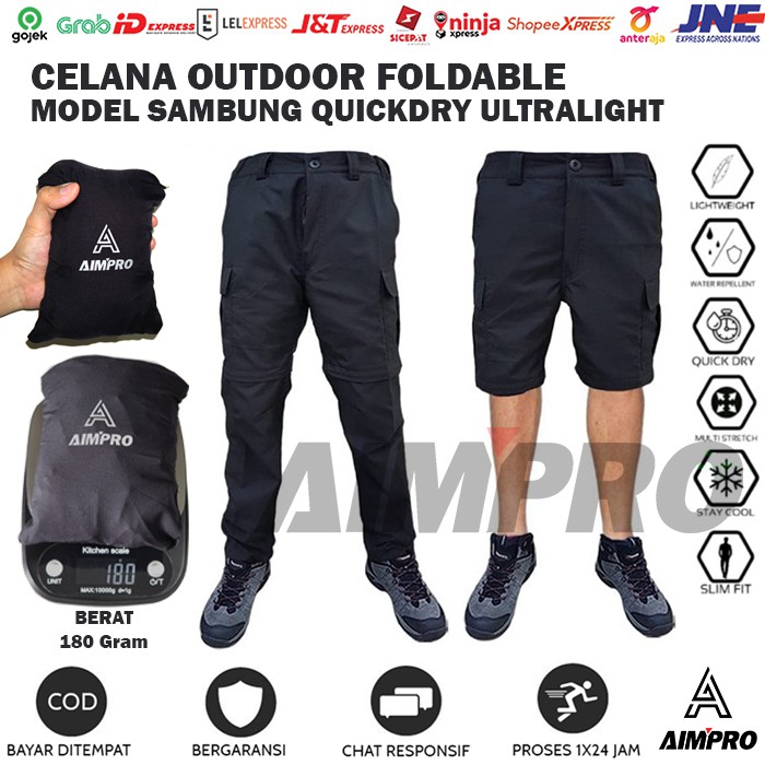AIMPRO CELANA GUNUNG SAMBUNG QUICKDRY FOLDABLE BISA AIMPRO CELANA GUNUNG SAMBUNG QUICKDRY FOLDABLE BISA