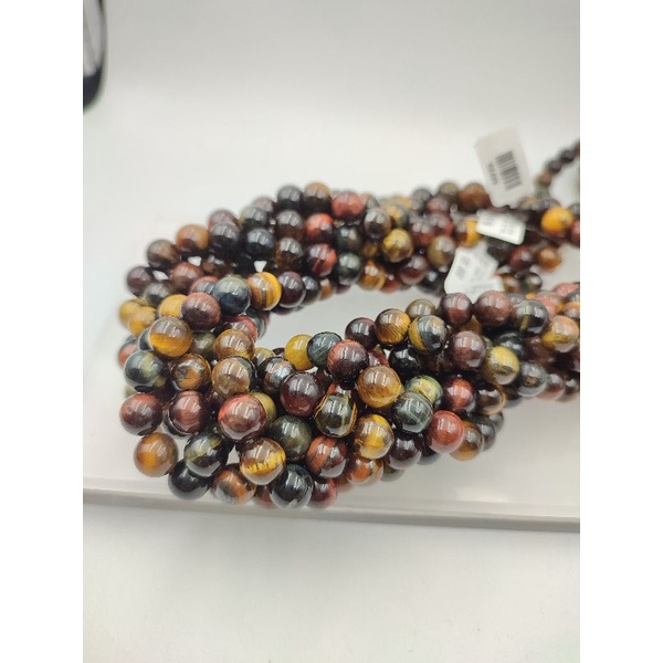 Manik Natural Stone Tiger Eye Batu Alam Perrenceng