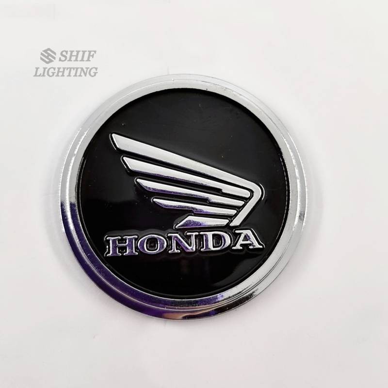 1pc Stiker Emblem Logo Honda Wing Bahan Abs Untuk Dekorasi Motor