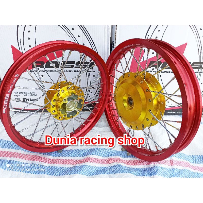 Velg Ring 14 Beat Scoopy Genio Vario 110 Beat fi Vario 125 Vario 150 Spacy Tromol Gold Velg Rossi