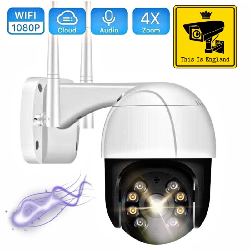 IP camera CCTV PTZ Outdoor ICSEE 8MP 1080P Speed Dome Wireless
