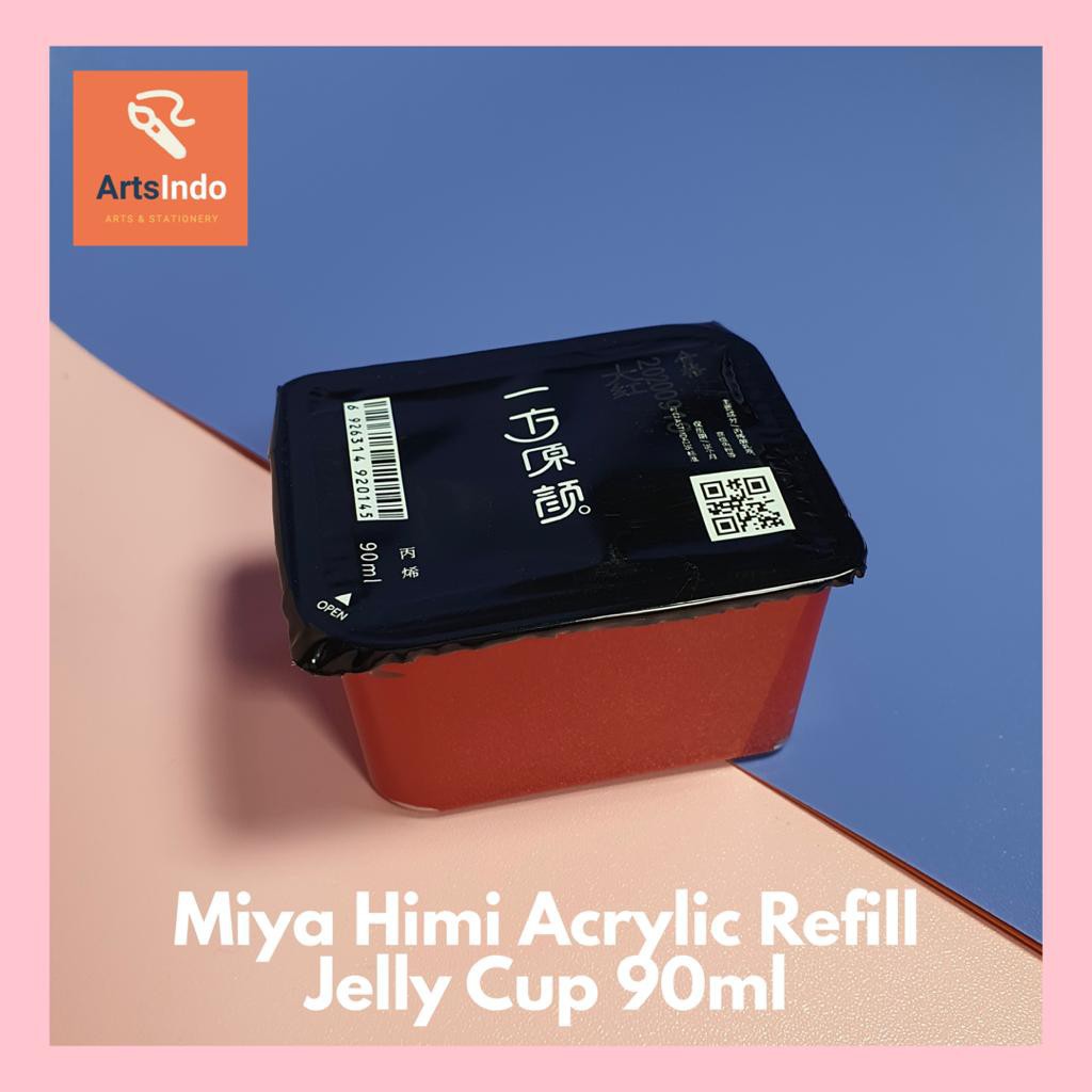 

Miya Cat Acrylic Akrilik Refill Jelly Cup 48 Colors x 90ml