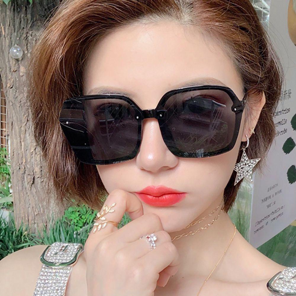 [Elegan] Square Sunglasses Glasses Kacamata Perlindungan Anti Radiasi Pria Wanita Korea Kacamata Anti Radiasi Untuk Wanita Sale Eyewear Women Glasses