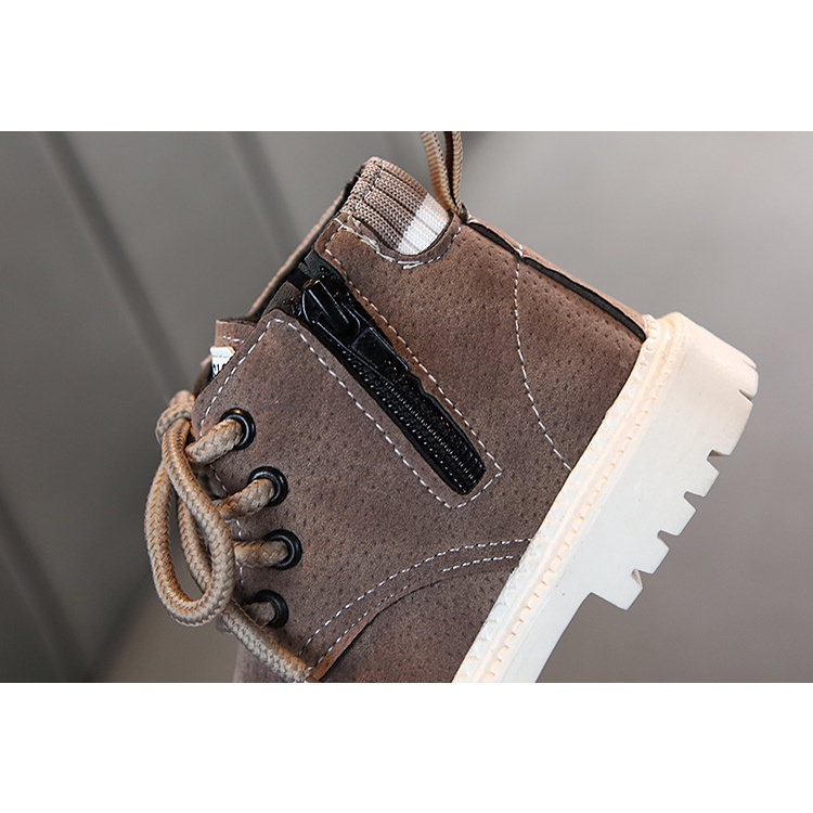 CHUBBI 47 Sepatu Boot Marting Anak Laki Leather Suede