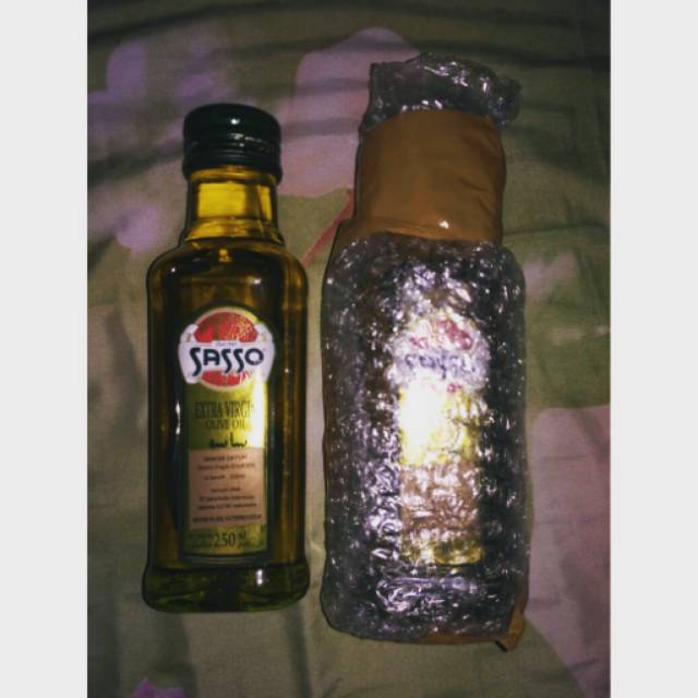 

Minyak zaitun Sasso 250ml. Extra Virgin Olive Oil