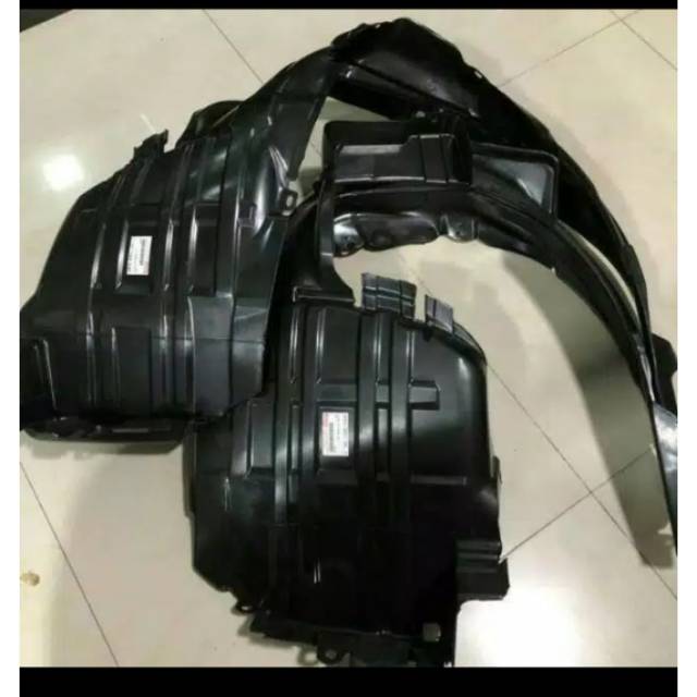 Liner Fender Inner Plastik Penahan Lumpur Roda Depan Set 2-Pcs Avanza Xenia Tahun 2004-2011