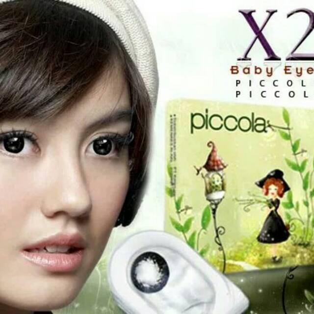 Softlens X2 Piccola / soflens warna bulanan piccola / softlens warna minus picola / Soflens minus