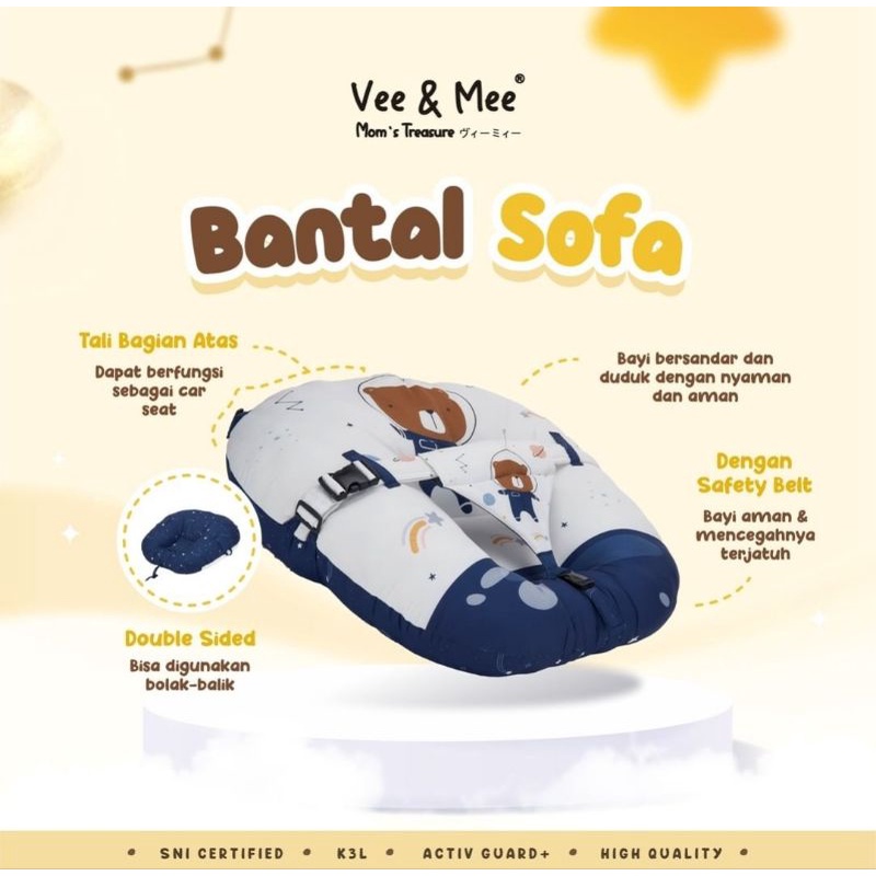 Vee &amp; Mee Sofa Bayi Astronaut Bear Series - VMS1040