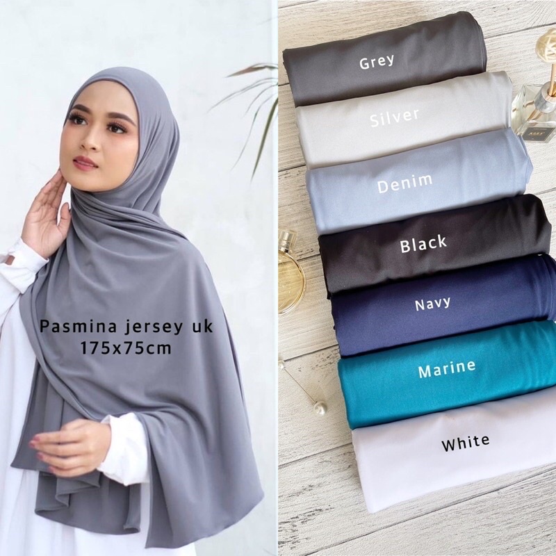 Pashmina Instant / Pashmina Jersey / Pashmina kaos