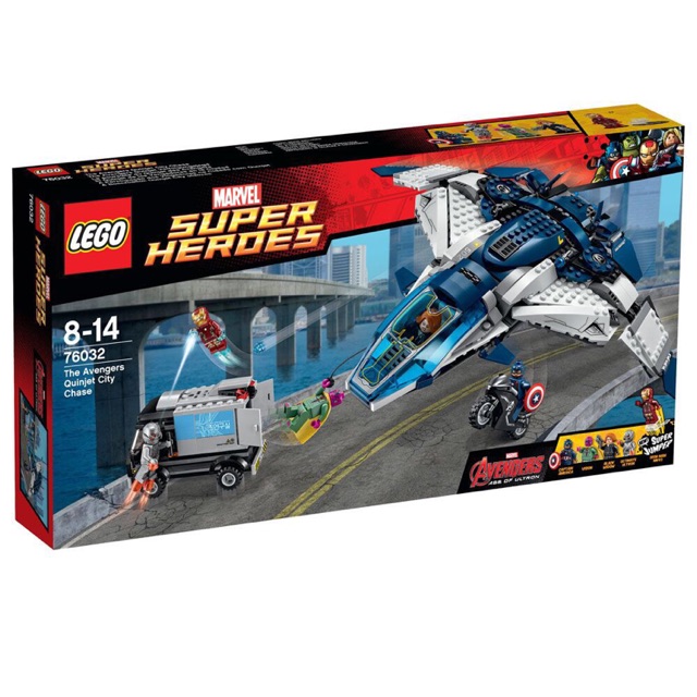 LEGO 76032 MARVEL Super Heroes: The Avengers Quinjet City Chase