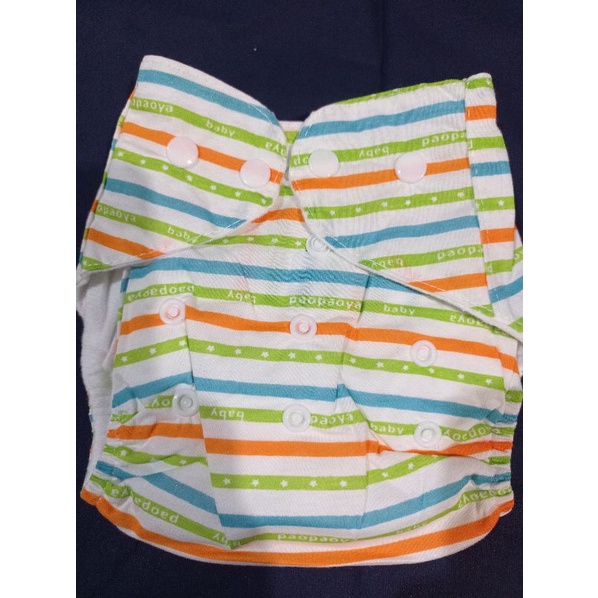 CLODI IMPORT POPOK KAIN BABY + INSERT (3 LAPIS) GANTI NYA PEMPERS BISA CUCI ULANG KUALITAS PREMIUM DIAPER BAYI NEWBORN