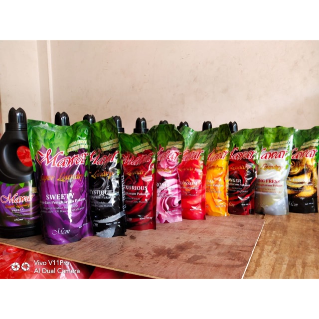 Refil Mawar super loundry MSL, Mawar ori wardah, Mawar super laundry pelicin setrika parfum