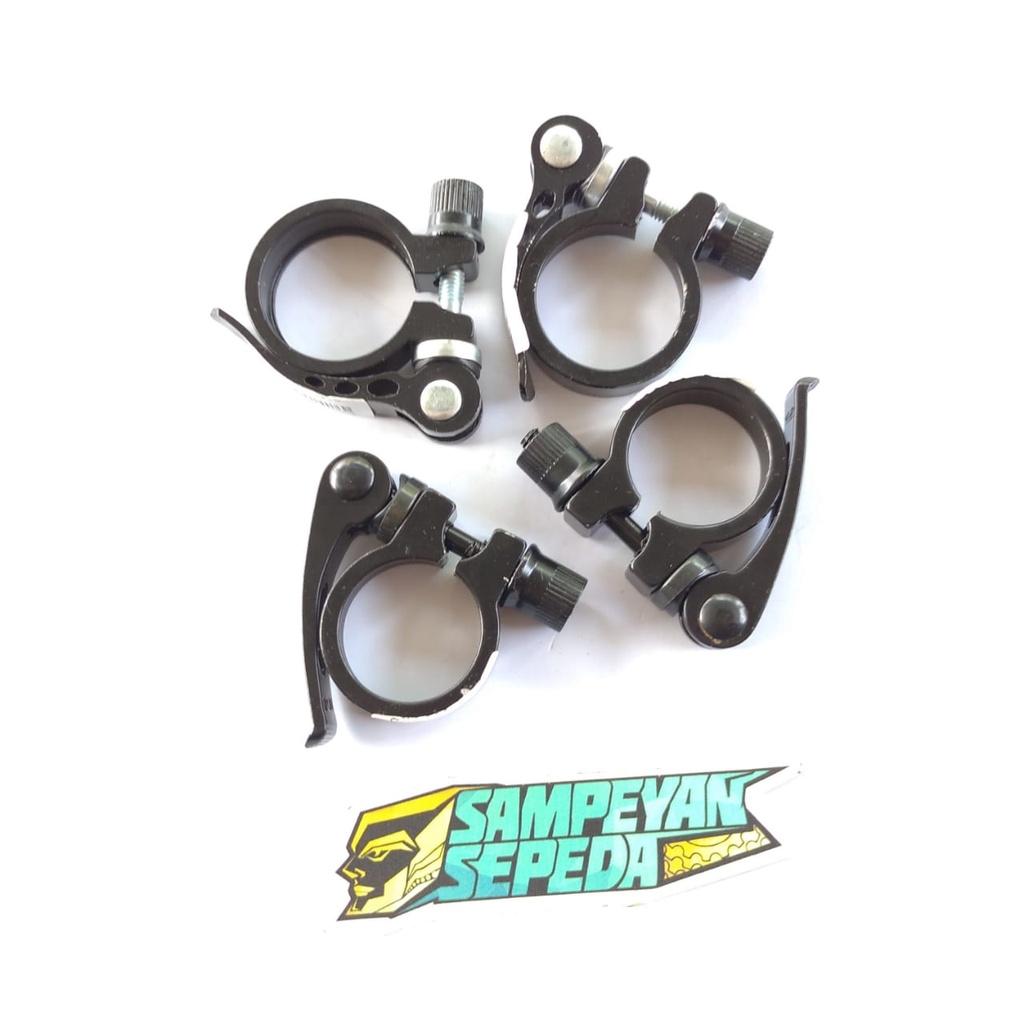 Seatclamp Seat Clamp Sepeda MTB Federal Diameter 34.9 Hitam