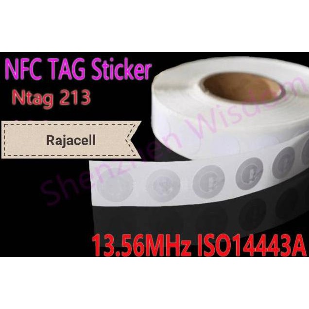

UNIVERSAL NTAG213 NFC TAG STICKER 13.56MHZ ISO14443A NTAG 213 NFC TAG