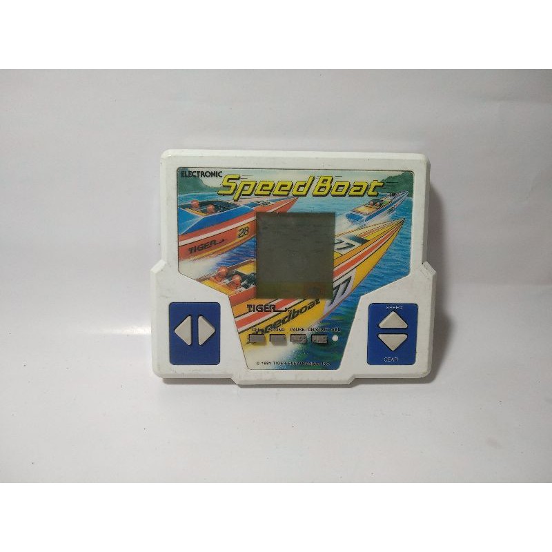 Game Watch Gimbot Gamebot Speed Boat Kapal 1991 Tiger Electronics Jadul Rare Toys Retro Antik Klasik